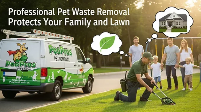 How Professional Pet Waste Removal Protects Your Family and Lawn