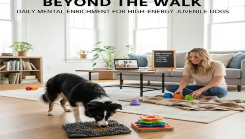 Beyond the Walk: Daily Mental Enrichment Routines for High-Energy Juvenile Dogs