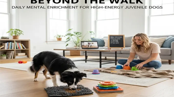 Beyond the Walk: Daily Mental Enrichment Routines for High-Energy Juvenile Dogs