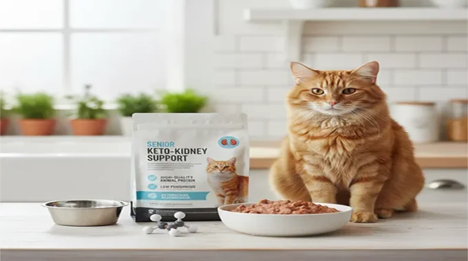 The Best High-Quality Protein Foods for Senior Cats with Kidney Issues